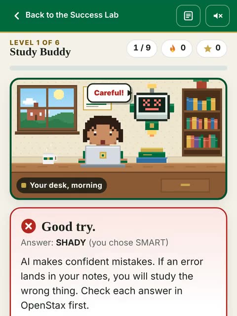 Judging an AI scenario